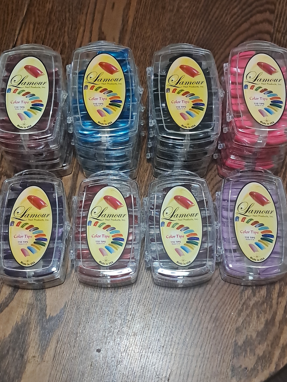 24 Packs of Lamour Color Tips